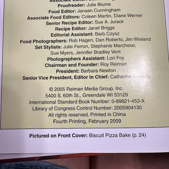 Taste of Home Ground Beef & Best of Country Casseroles Cookbooks Reiman Media - Picture 10 of 16